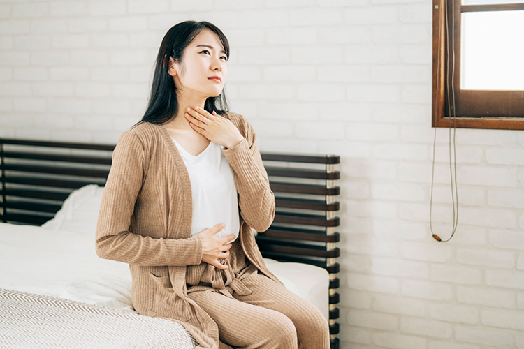 長引く咳イメージ画像